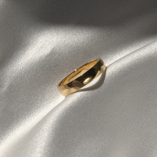 Thick Gold Band