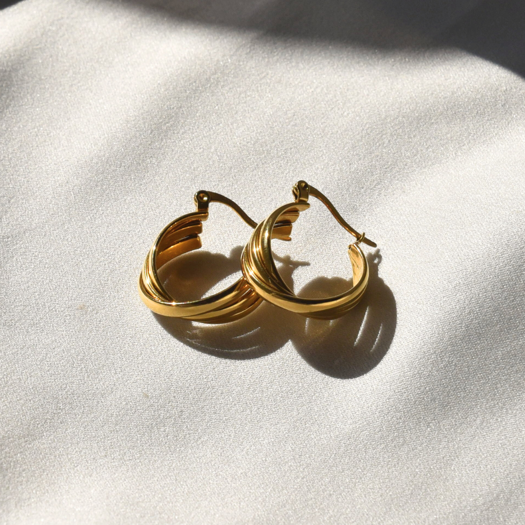Three Layered Twisted Hoops